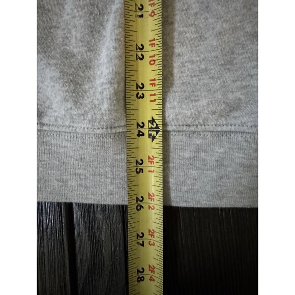 J Crew Preppy Classic Wide Button Pullover Relaxed Cowl Neck Sweatshirt Size L - Picture 5 of 8